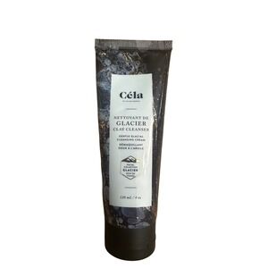 Cela Nettoyant De Glacier Clay‎ Cleanser Gentle Glacial Cleansing Cream 4oz